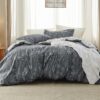 Bedsure King Comforter Set - Dark Grey Comforter Cute Flora - Compare and Shop The Best Products NOW