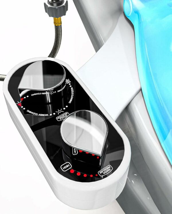 Clear Rear Bidet Attachment for Toilet - Self-Cleaning Dual - Compare and Shop The Best Products NOW