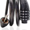 Combination Bike Cable Lock - 4 Digit 32 inch Long - Compare and Shop The Best Products NOW