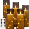 Flameless LED Candles with Timer 5 Pc Flickering Flameless C - Compare and Shop The Best Products NOW