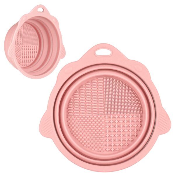 Foldable Silicone Makeup Brush Cleaner Bowl - Etercycle Port - Compare and Shop The Best Products NOW