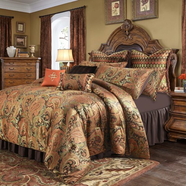 Loom and Mill 9-Piece Jacquard Comforter Sets King Classic - Compare and Shop The Best Products NOW