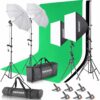 NEEWER Photography Lighting kit with Backdrops 85x10ft Bac - Compare and Shop The Best Products NOW
