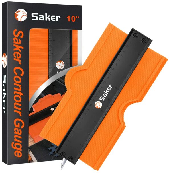 Saker Contour Gauge 10 Inch Lock Profile Tool-Adjustable L - Compare and Shop The Best Products NOW