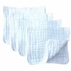 Synrroe Muslin Burp Cloths 4 Pack Large 20 by 10 - Compare and Shop The Best Products NOW