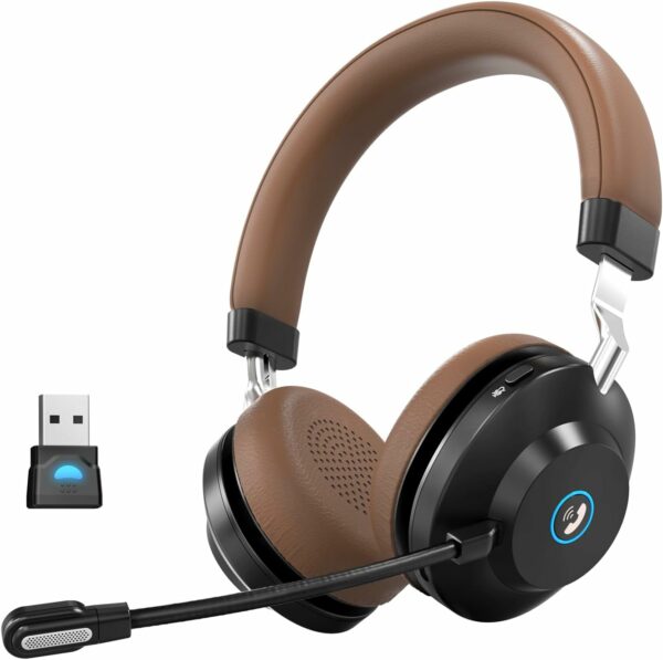 Wireless Headset Bluetooth Headset with Microphone AI Nois - Compare and Shop The Best Products NOW