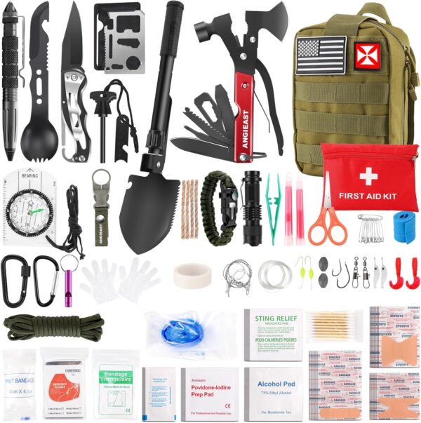 Survival Kit First Aid Kit Survival Gear Tools Trauma Kit - Compare and Shop The Best Products NOW