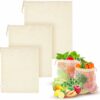 3 Pack Reusable Produce Bags mesh produce bags reusable wash - Compare and Shop The Best Products NOW