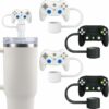 4PCS Video Game Straw Covers Cap for Stanley Cup 4030 - Compare and Shop The Best Products NOW
