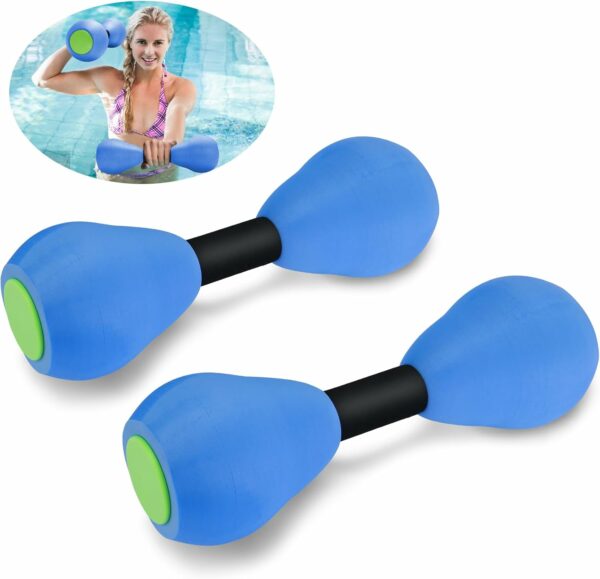 Aquatic Dumbells1 Pair Foam Water Weights Aerobic Exercise - Compare and Shop The Best Products NOW