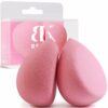 BEAKEY Flat Duo Patented Makeup Sponge Set of 2 Latex - Compare and Shop The Best Products NOW
