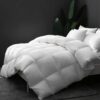 DWR Luxurious Feathers Down Comforter Queen Ultra-Soft Orga - Compare and Shop The Best Products NOW