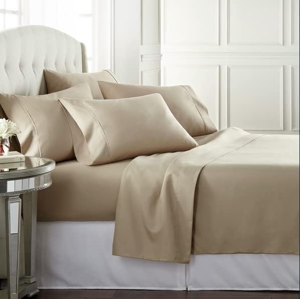 Danjor Linens Queen Sheet Set - 6 Piece Set Including - Compare and Shop The Best Products NOW
