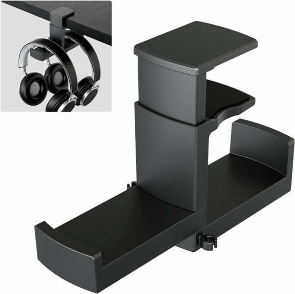 Dual Headphone Stand Holder - EURPMASK 2 in 1 PC - Compare and Shop The Best Products NOW