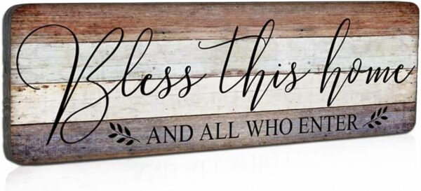 Farmhouse Family Wall Decor Rustic Wood Hanging Wall Art - - Compare and Shop The Best Products NOW