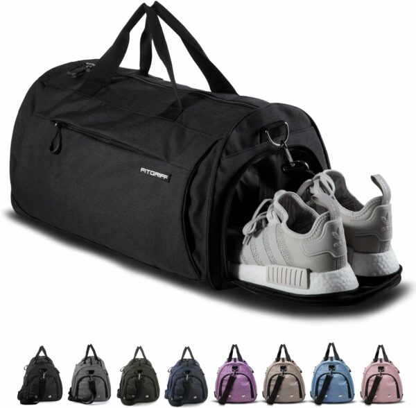 Fitgriff® Gym Bag V1 for Men Women with Shoe - Compare and Shop The Best Products NOW