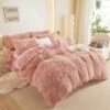 Fluffy Faux Fur Comforter Cover Queen Size - Luxury Ultra - Compare and Shop The Best Products NOW