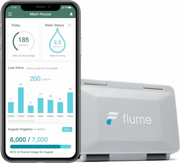Flume 2 Smart Home Water Monitor Water Leak Detector - Compare and Shop The Best Products NOW