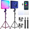 GVM RGB LED Video Lights Photography Lighting Kit 50W Bi-Co - Compare and Shop The Best Products NOW