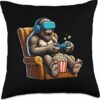 Gamer Gorilla Gaming Animal Monkey Video Game Player Gamer T - Compare and Shop The Best Products NOW