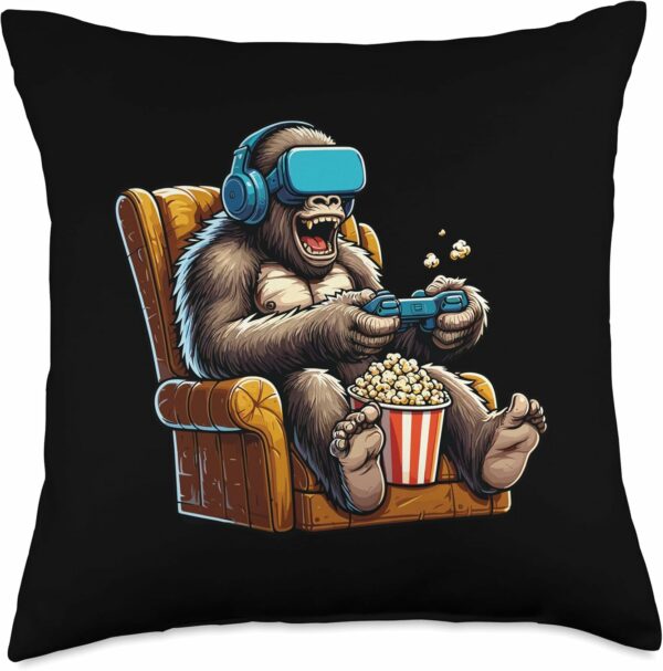 Gamer Gorilla Gaming Animal Monkey Video Game Player Gamer T - Compare and Shop The Best Products NOW