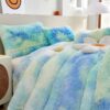 IHOUSTRIY Duvet Cover Queen Size Plush Shaggy Velvet Beddin - Compare and Shop The Best Products NOW
