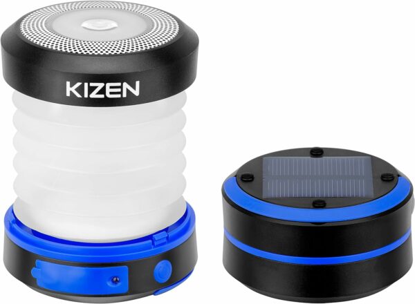 KIZEN Solar Camping Lantern - LED Lanterns for Power Outages - Compare and Shop The Best Products NOW