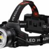 LED Rechargeable Headlamp 900000 Lumens Super Bright with 5 - Compare and Shop The Best Products NOW