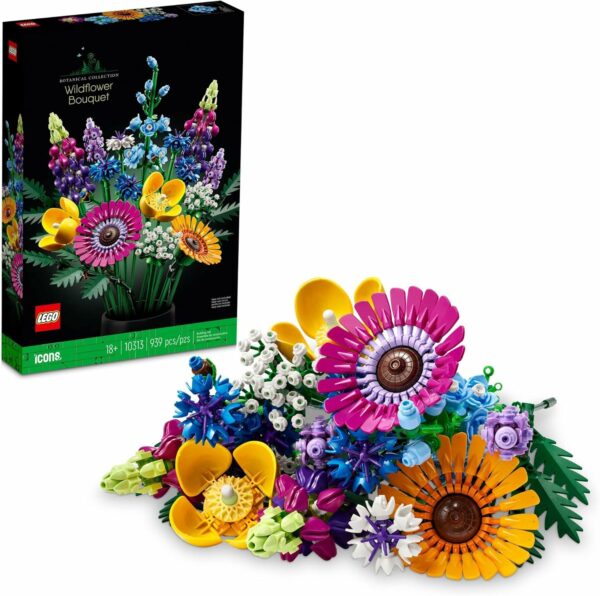LEGO Icons Wildflower Bouquet Set - Artificial Flowers with - Compare and Shop The Best Products NOW