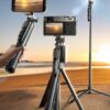 LISEN Phone Stand for iPhone Tripod for Video Recording Came - Compare and Shop The Best Products NOW
