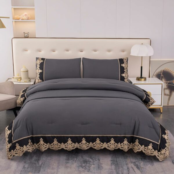 Peopleareok Queen Comforter Set - 5 Pieces Comforter Queen S - Compare and Shop The Best Products NOW