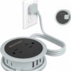 Travel Power Strip with USB Ports 4 FT Winding Flat - Compare and Shop The Best Products NOW