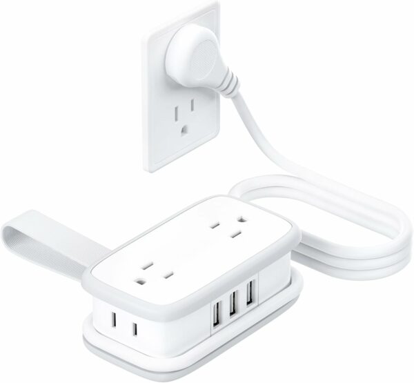 Travel Power Strip with USB Ports NTONPOWER 4 Outlets 3 - Compare and Shop The Best Products NOW