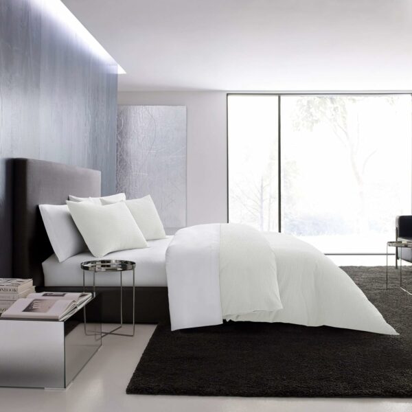 Vera Wang - King Duvet Cover Set Luxury Cotton Bedding - Compare and Shop The Best Products NOW